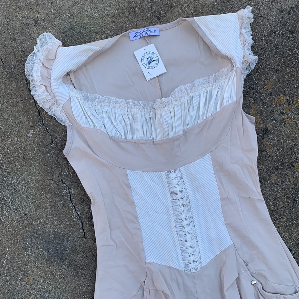 Zone blue dress